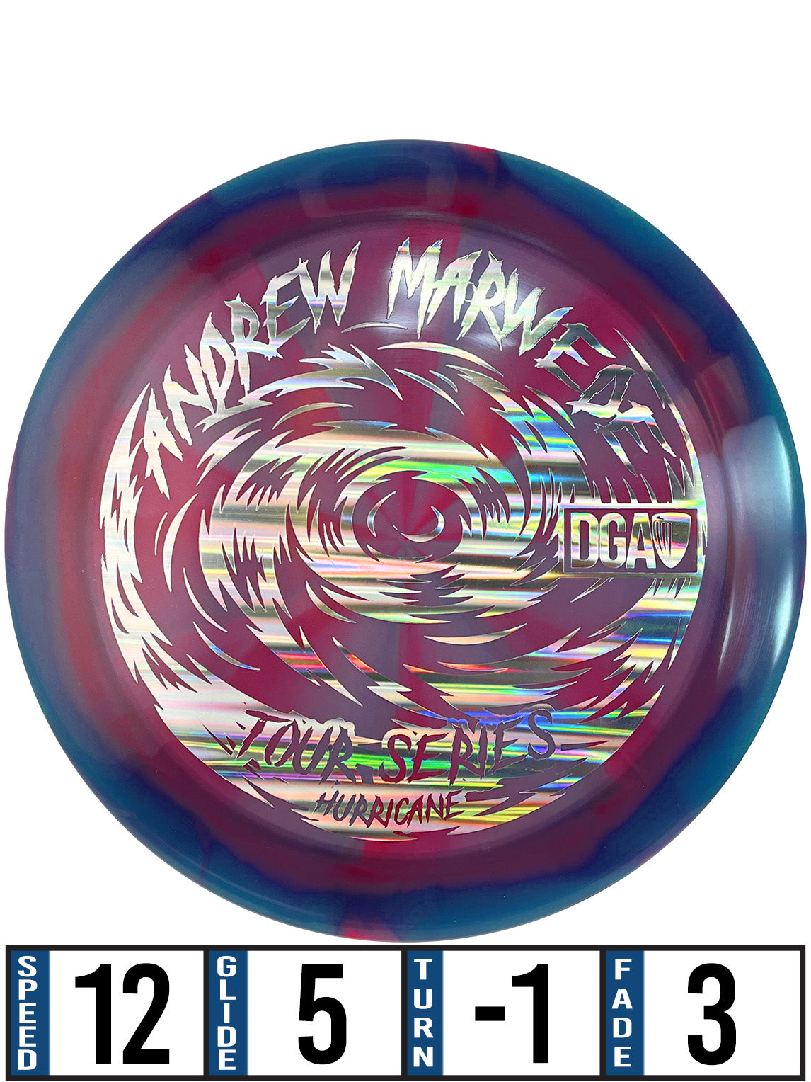 DGA Tour Series Swirl-Hurricane : Marwede 12|5|-1|3